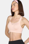 Zelocity High Impact Quick Dry Sports Bra - Evening Sand — thumbnail 4